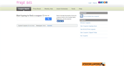 Desktop Screenshot of frugalgals.coupontom.com